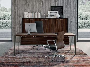 X9 - Executive desk by Quadrifoglio Group - view 3